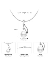 Dainty Pearl Studded Pendant Chain