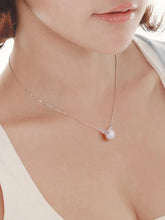Feline Grace Pearl Cat Ear Pendant Chain