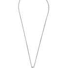 Gleaming Crystal Swirl Pendant Chain