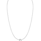 Infinity Pearl Charm Pendant Chain