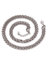 Peora Men's Cuban Chain Necklace - Silver
