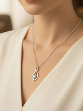 Silver Infinity Sparkle Pendant Necklace