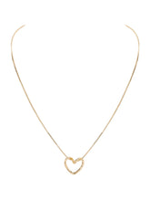 Peora Heart Pendant Chain  - Gold