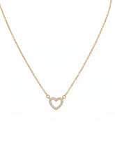 Peora Delicate Heart Chain - Gold