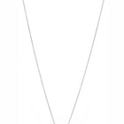 Peora Silver Barrel CZ Pendant Necklace
