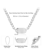 Chic Chain Necklace with Simple Pendant