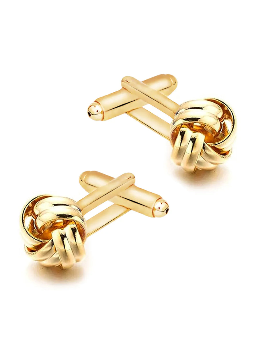 Distinctive Tied Knot Cufflinks