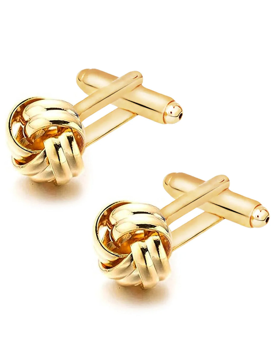 Distinctive Tied Knot Cufflinks