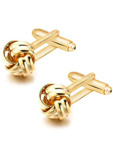 Distinctive Tied Knot Cufflinks