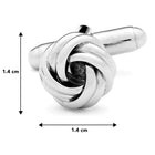Tied Knot Cufflinks | Classic Men’s Accessories by Peora


