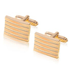 Striped Cufflinks by Peora | Stylish & Modern Men’s Accessories