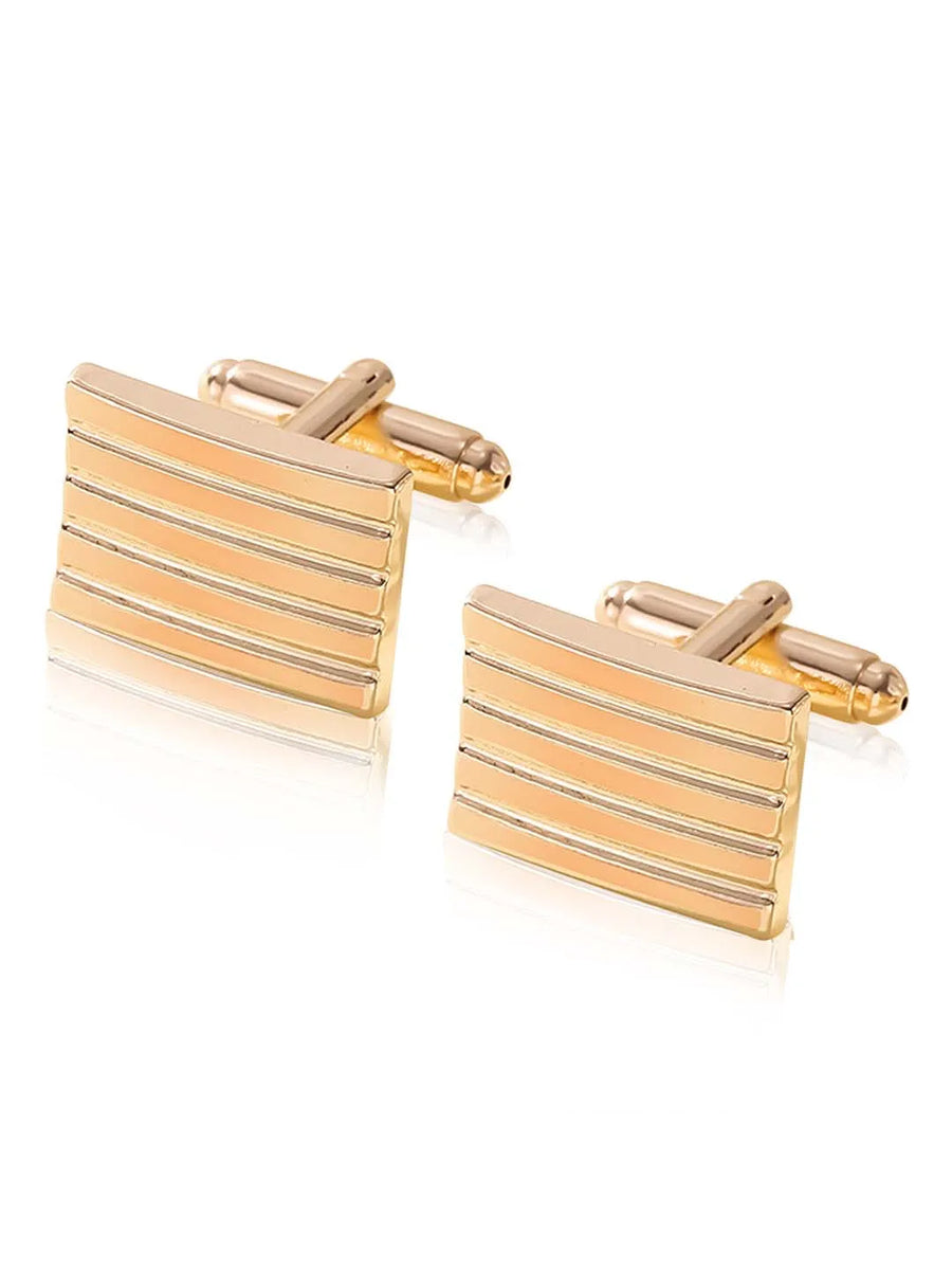 Striped Cufflinks by Peora | Stylish & Modern Men’s Accessories