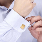 Striped Cufflinks by Peora | Stylish & Modern Men’s Accessories