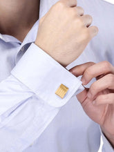 Striped Cufflinks by Peora | Stylish & Modern Men’s Accessories