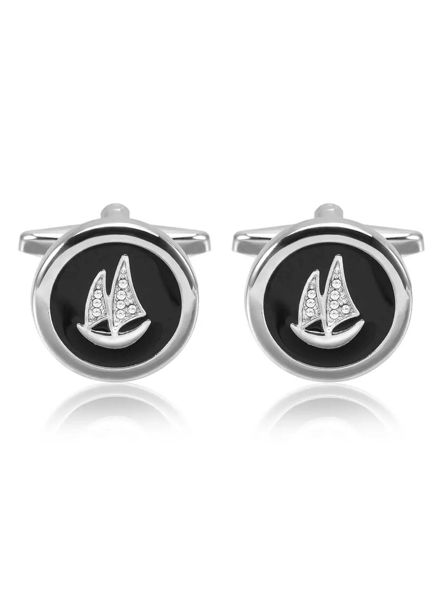 Round Cufflinks by Peora | Classic & Elegant Men’s Accessories