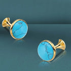 Golden Cufflinks by Peora | Luxurious & Timeless Men’s Accessory