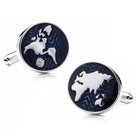 Round Shape Cufflinks by Peora | Classic Elegance for Every Look