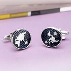 Round Shape Cufflinks by Peora | Classic Elegance for Every Look