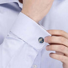 Round Shape Cufflinks by Peora | Classic Elegance for Every Look
