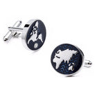 Round Shape Cufflinks by Peora | Classic Elegance for Every Look