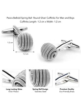 Steel Cufflinks by Peora | Sleek & Durable Men’s Accessories
