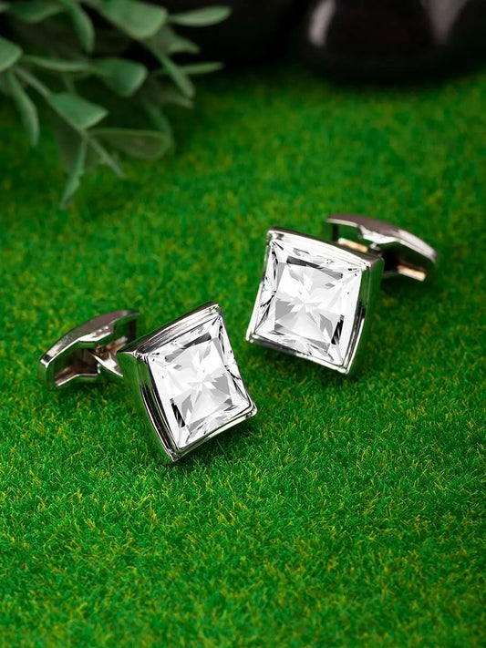 Stone Cufflinks by Peora | Elegant Touch with Gemstone Detail