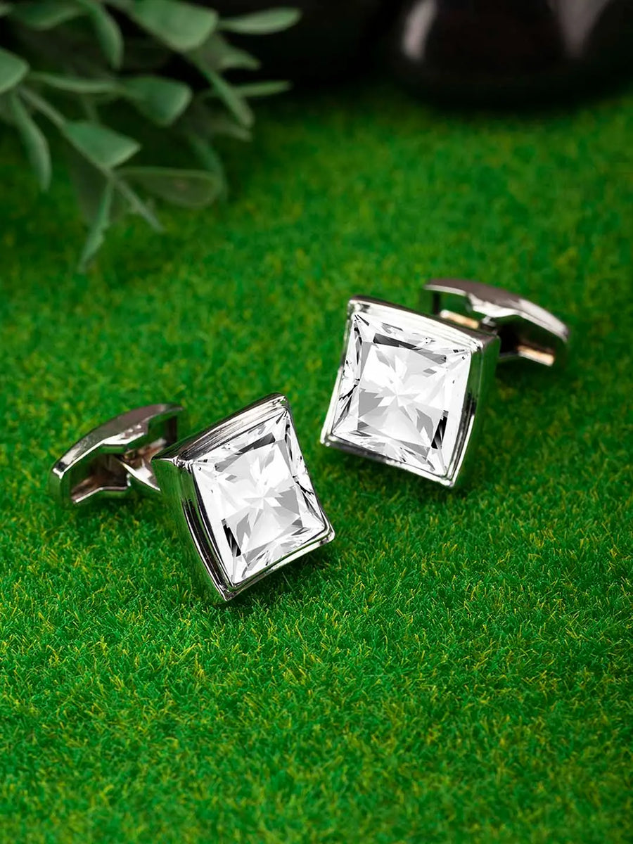 Stone Cufflinks by Peora | Elegant Touch with Gemstone Detail