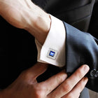 Square Cufflinks by Peora | Sleek & Timeless Men’s Accessory