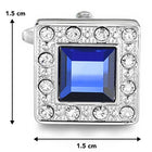 Square Cufflinks by Peora | Sleek & Timeless Men’s Accessory