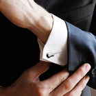Wheel Cufflinks by Peora | Bold & Unique Men’s Accessory