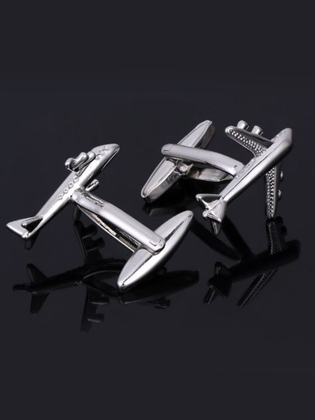 Flight of Fashion Jet-Inspired Cufflinks