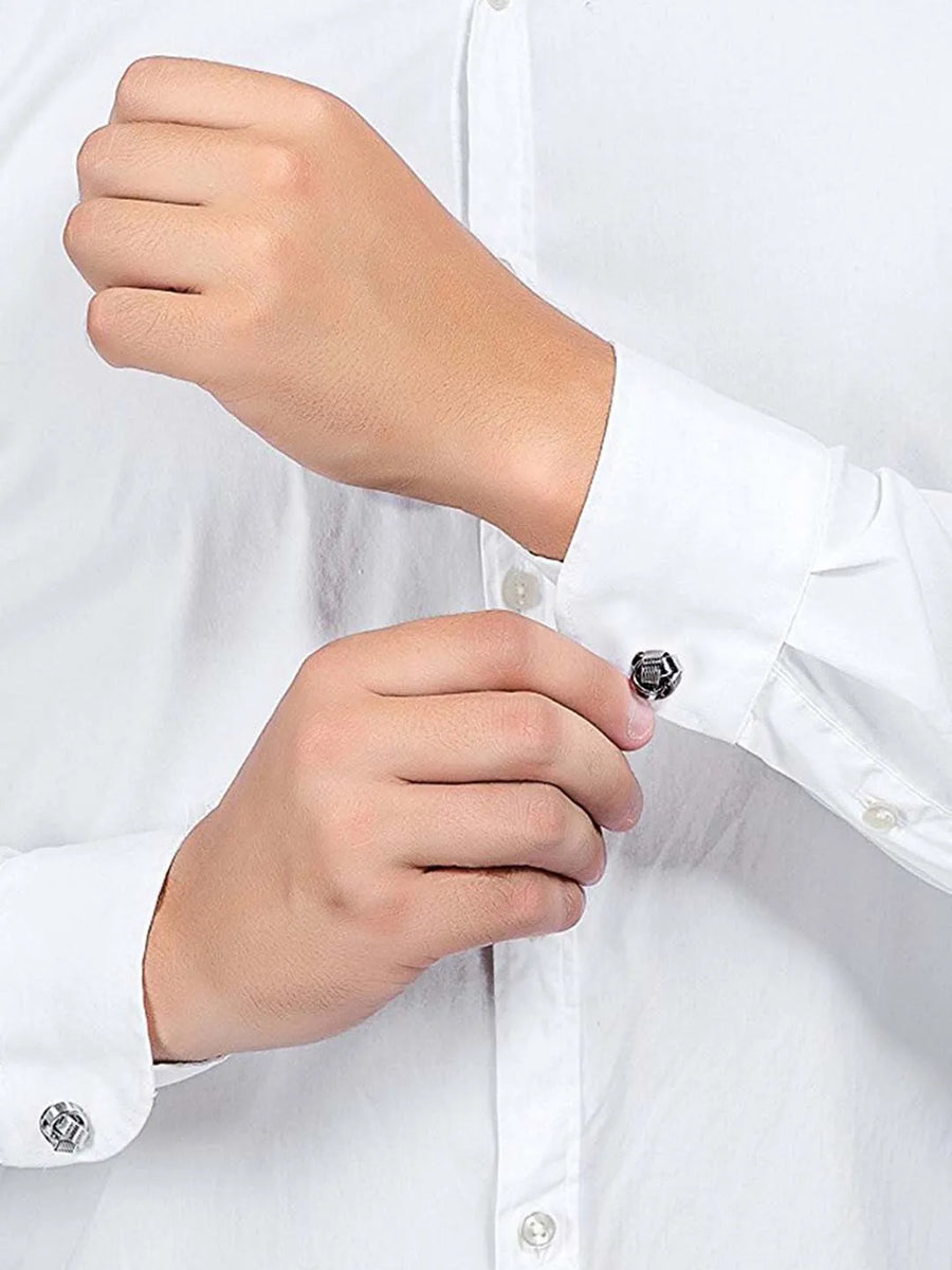 Dapper Dynamics Cufflinks | Stylish Men’s Accessories by Peora

