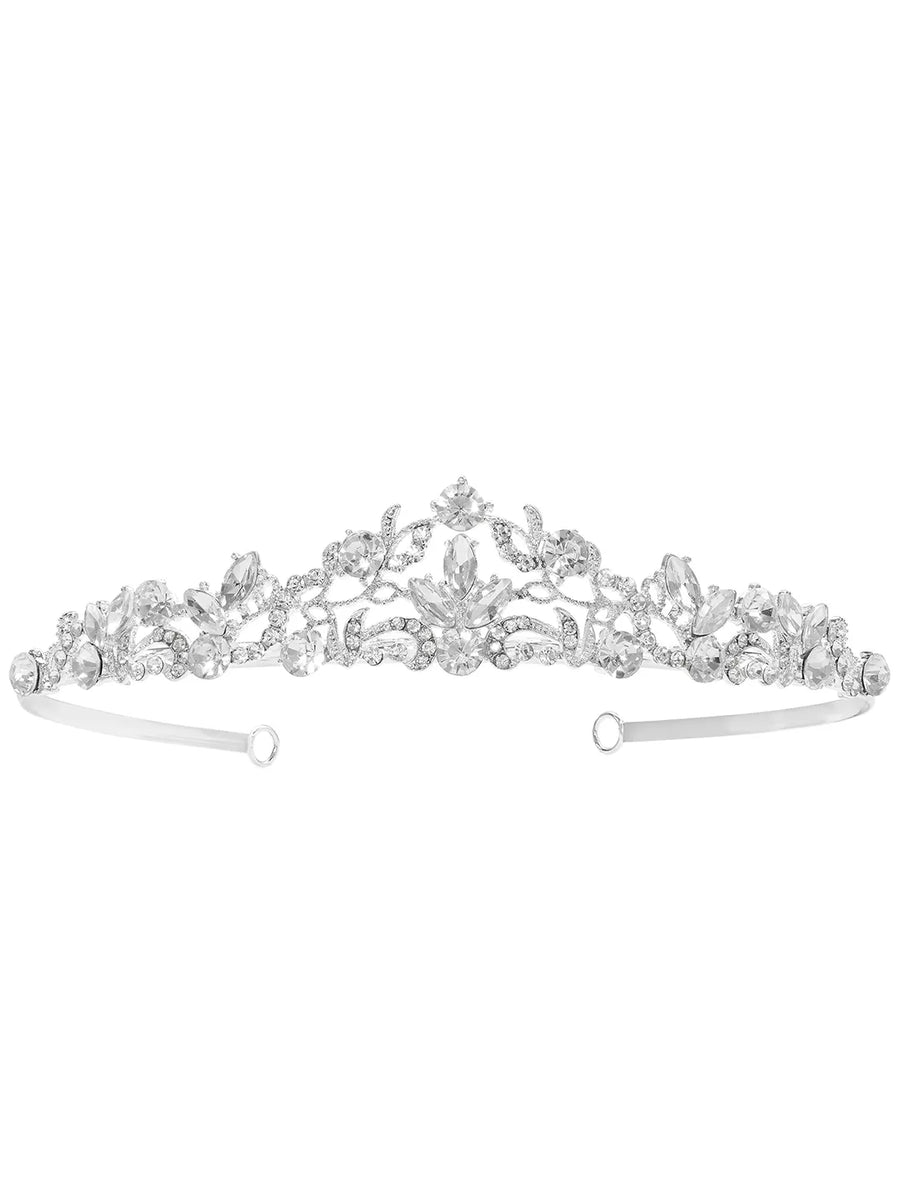 Peora Royal Princess Heirloom Tiara - Silver