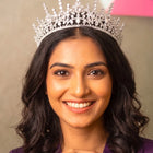 Peora Royal Aura Princess Tiara - Silver
