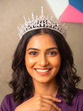 Peora Royal Aura Princess Tiara - Silver
