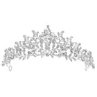 Peora Fairytale Crystal Princess Tiara - Silver