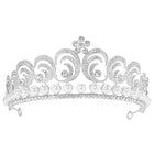 Peora Imperial Sparkle Tiara - Silver