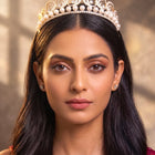 Peora Imperial Sparkle Tiara - Silver