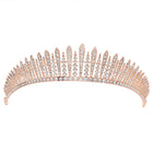 Peora Starlight Crystal Princess Tiara - Rose Gold
