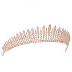 Peora Starlight Crystal Princess Tiara - Rose Gold