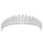 Peora Starlight Crystal Princess Tiara - Silver
