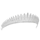 Peora Starlight Crystal Princess Tiara - Silver