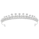 Peora Celestial Crystal Princess Tiara - Silver