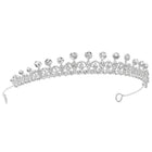 Peora Celestial Crystal Princess Tiara - Silver