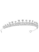 Peora Celestial Crystal Princess Tiara - Silver