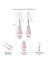Graceful Teardrop Accent Earrings