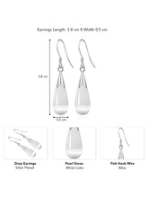 Graceful Teardrop Accent Earrings
