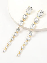 Cascading Crystal Regal Earrings