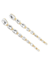 Cascading Crystal Regal Earrings
