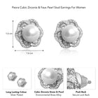 Classic Pearl Stud & Drop Earrings Gift Combo